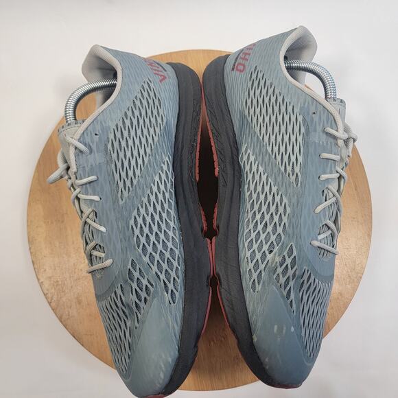 Altra Viho Running Sneakers Shoes Men 10.5 Gray Red Zero Limits - Picture 10 of 16